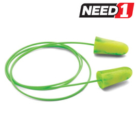 100 Pairs Goin Green Corded Earplugs