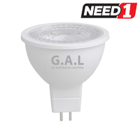 6W MR16 LED Globes Bulbs Lamps 12V Warm White 3000K 450Lm