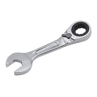 467 PRO SERIES Metric Geared Stubby Spanner with Anti-Slip Design