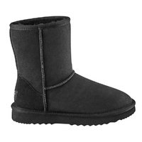 Unisex Premium Double Face Sheepskin Short Classic Boot