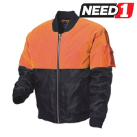 Men's Hi-Vis Waterproof 2-Tone Flying Jacket