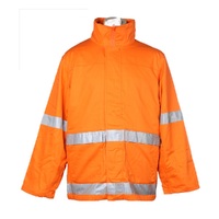 Men's Hi-Vis 4-in-1 Mid Weight Jacket With Reflective Tape