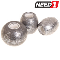 16pc Ball Shaped Fishing Sinkers