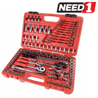 123pc Metric & Imperial Socket Set