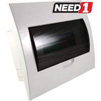 12 Pole Switchboard - Recessed Mounted - IP40