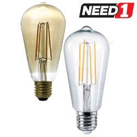 LED 8W Dimmable Filament E27 ST64