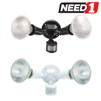 20W Twin Security Garage Spot Flood Light Outdoor Sensor