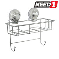 Classic 3 in 1 Chrome Suction Wire Basket