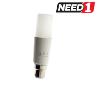 9W T37 LED B22 Globes Bulbs Lamps 240V Warm White 3000K 720Lm
