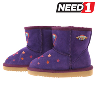 Kids Ugg Boots, Hoot Hoot Go Purple