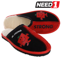 Unisex Scuff Slippers, Mr. Strong