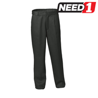 Men's Classic Pleat Front Drill Work Pants