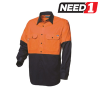 Men's Hi-Vis Classic 2-Tone Drill Shirt