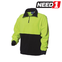 Men's Hi-Vis Double-Sided Brush Fleece Jumper