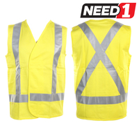 Hi-Vis X-Back Safety Vest