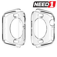 2pk Apple Watch Series 3 Case - Transparent, 42mm.