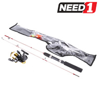 2pc Fishing Rod & Reel Set 1.4M