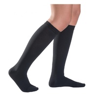 Unisex Cotton Class 3 Closed Toe Calf Compression Socks