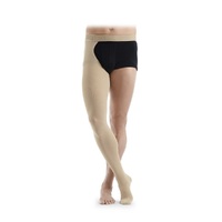 Unisex Cotton Class 2 Open Toe Thigh With Waist Attachment