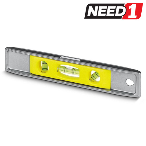 9in Magnetic Cast Aluminium Torpedo Level
