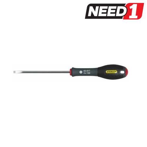 6 x FatMax Parallel Slotted Screwdriver with Soft Grip Handle