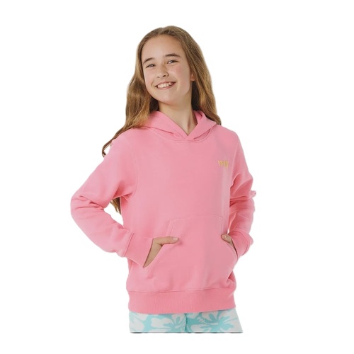 Girl's Hibiscus Heat Logo Hoodie
