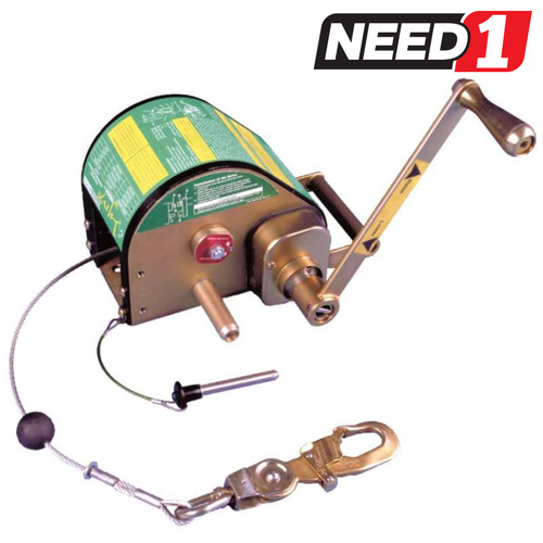  Lynx Hoist Confined Space Entry with 15M Stainless Wire Rope