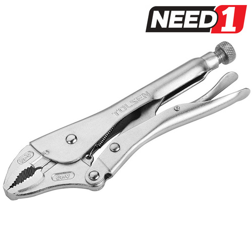Curved Jaw Locking Pliers
