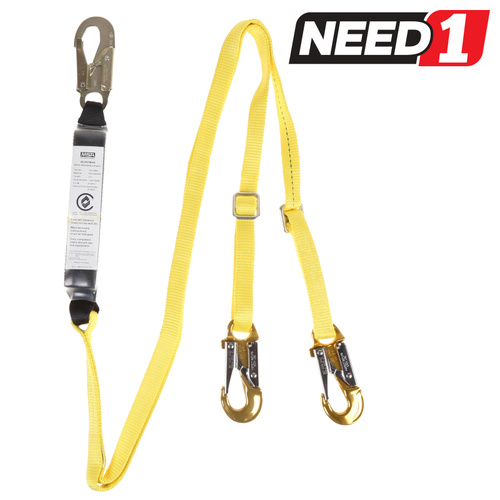  Workman Twin Leg Shock Absorbing Lanyard