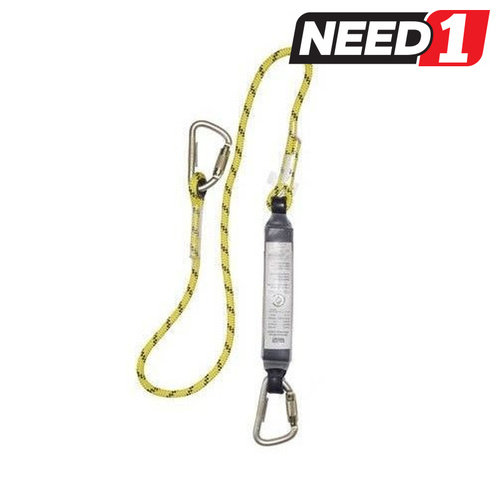 Shock Absorbing Rope Lanyard