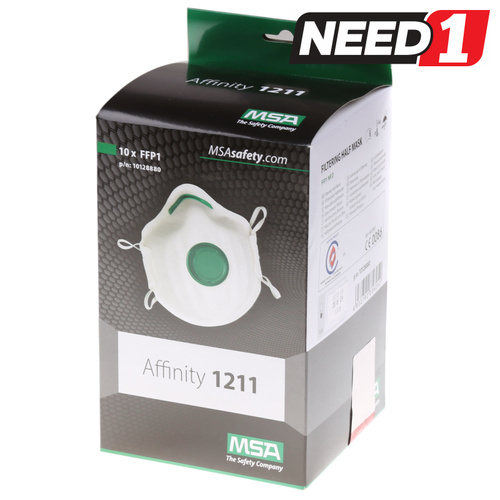 1 Box of 10 Disposable Masks FFP1