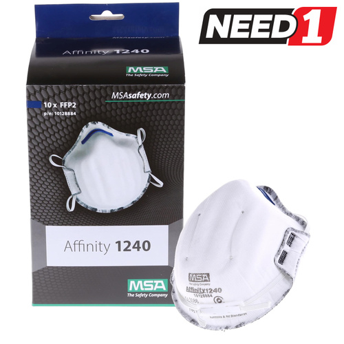 1 Box of 10 x Disposable Masks FFP2