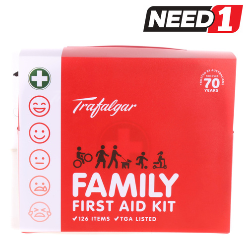126pc Family First Aid Kit