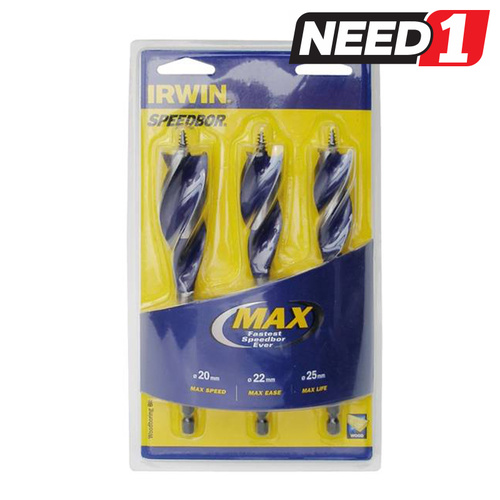 3pc Auger Drill Bit Kit