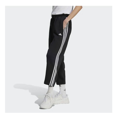 Women's 3 Stripes Open Hem Fleece Joggers Pants