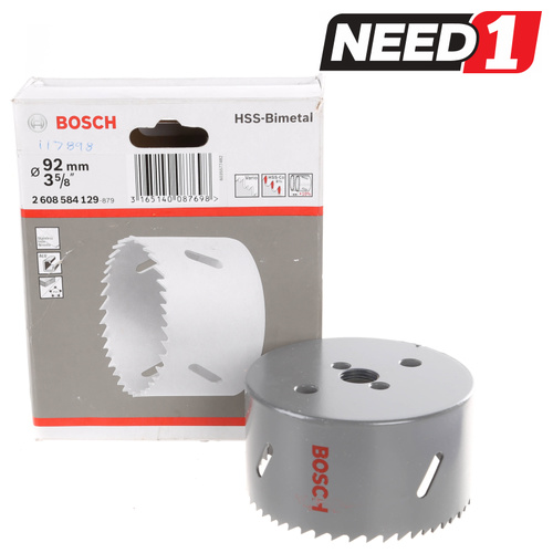  Bimetal HSS Hole Saw - Diameter 20mm - 114mm