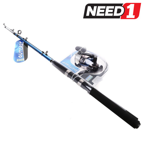 Outcast Boat Combo Fishing Rod & Reel