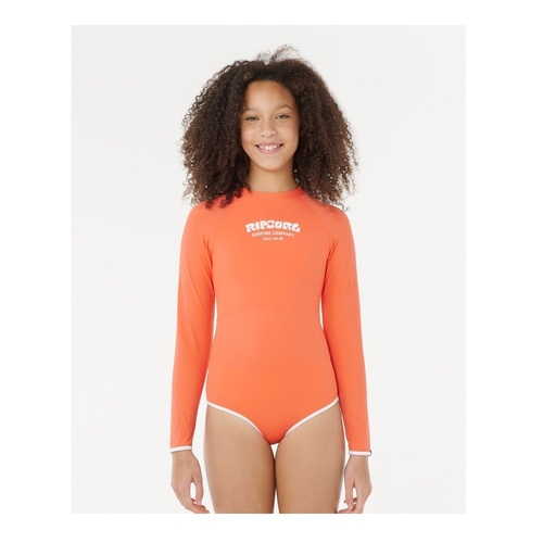 Girl's Surf Puff Long Sleeve Surf Suit