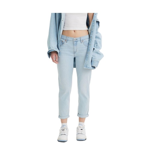 Women's Mid-Rise Boyfriend Jeans