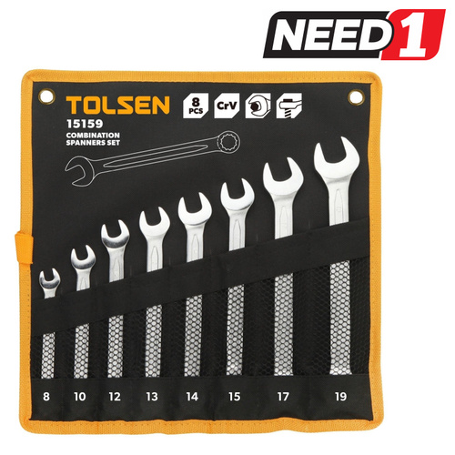 8pc Combination Spanner Set