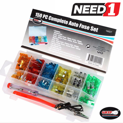 150pc Auto Fuse Assortment