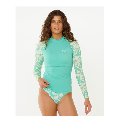 Women's Sun To Sea Long Sleeve UV Rashguard Surf Suit