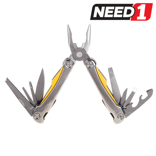 TRAVELER Multi-Tool Pliers Set - Size: 110mm Closed/150mm Opened in Belt Pouch