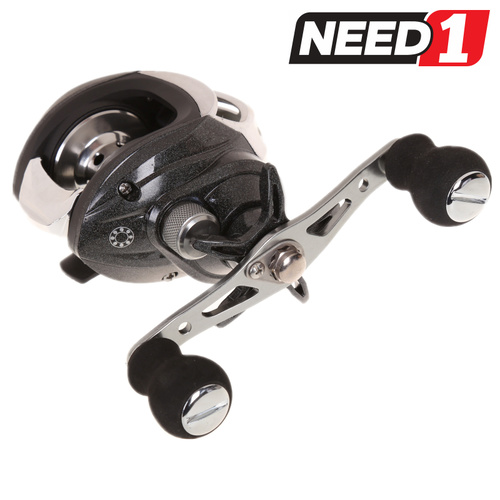 Left Hand - Black - Bait Castor Fishing Ree l- 13+1BB - Ratio 7.2:1 