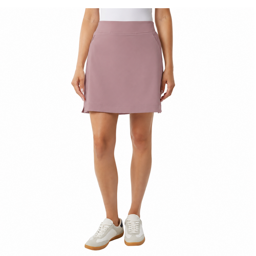Women's Stretch Woven Elastic Waistband Skort