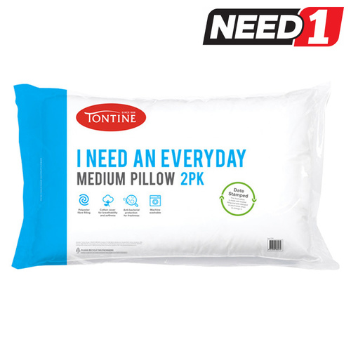 Twin Pack Medium Pillows
