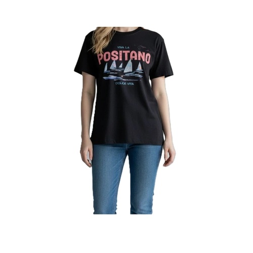 Women's Oversized Printed Tee