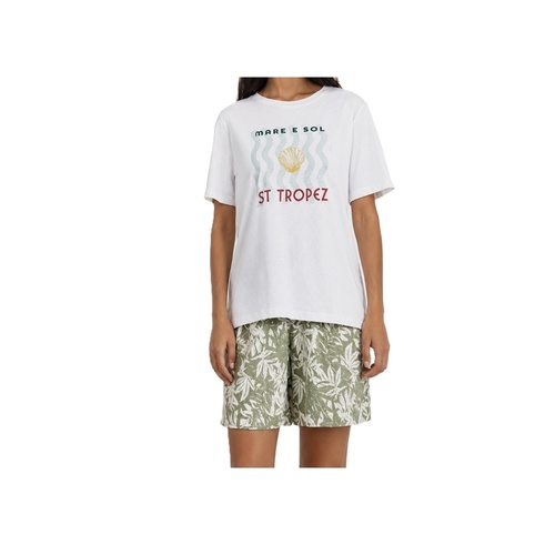 Women's Oversized Printed Tee