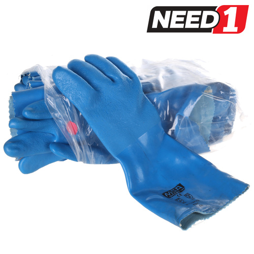 10 Pairs x Rubber Protection Gloves