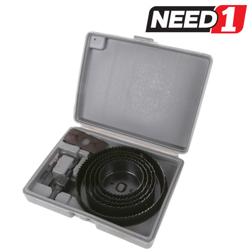 8pc Hole Saw Set